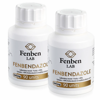 90x Fenbendazole 444mg Capsules