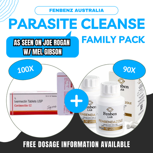 90x Fenbendazole + 100x Ivermectin | Family Pack